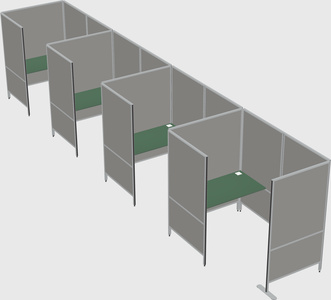 Small private panel system