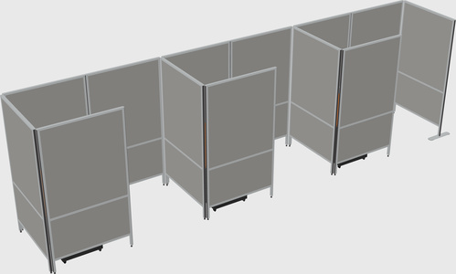 Small private panel system