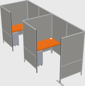 Small private panel system