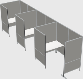 Small private panel system