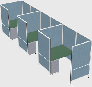 Small private panel system