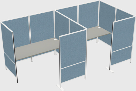 Flexible panel system with privacy