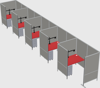 Small private panel system