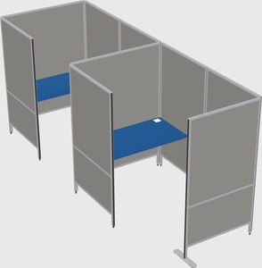 Small private panel system