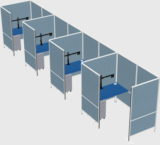 Small private panel system