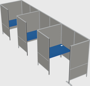 Small private panel system