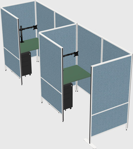 Small private panel system