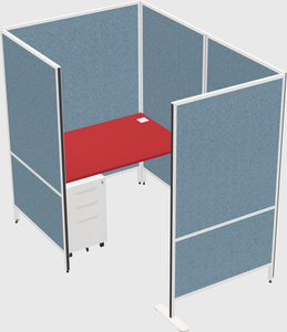 Small private panel system