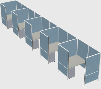 Small private panel system