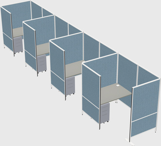 Small private panel system