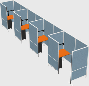 Small private panel system