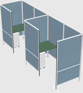 Small private panel system
