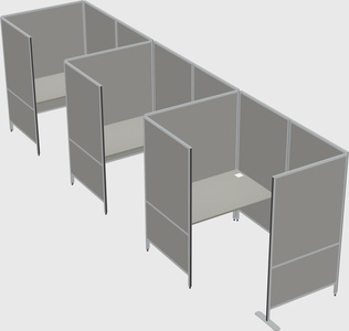 Small private panel system
