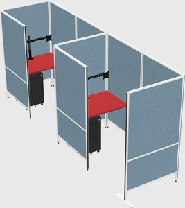 Small private panel system