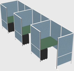 Small private panel system
