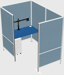 Small private panel system