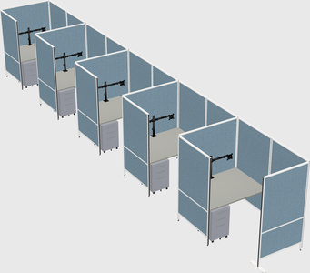 Small private panel system