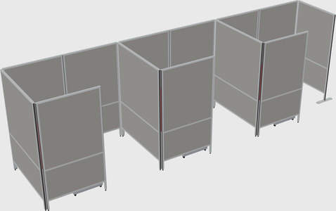 Small private panel system
