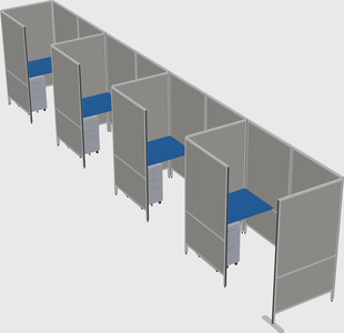 Small private panel system