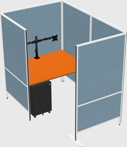 Small private panel system