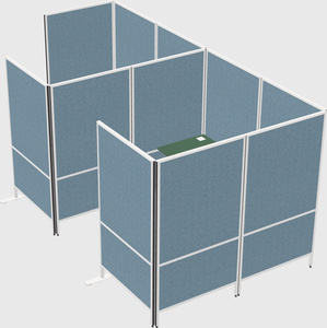 Flexible panel system with privacy