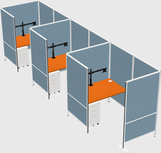 Small private panel system