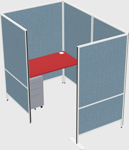 Small private panel system