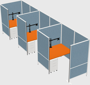 Small private panel system
