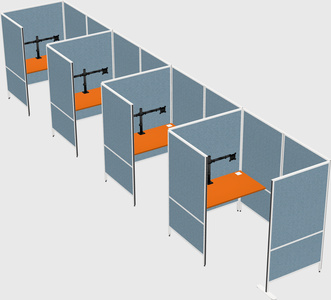 Small private panel system
