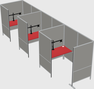 Small private panel system