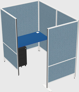 Small private panel system