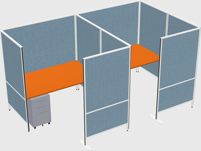 Flexible panel system with privacy