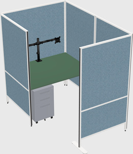 Small private panel system