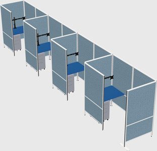 Small private panel system