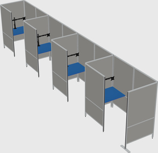 Small private panel system
