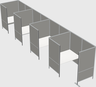 Small private panel system