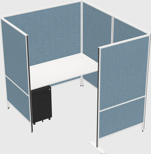 Flexible panel system with privacy