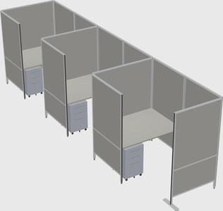 Small private panel system