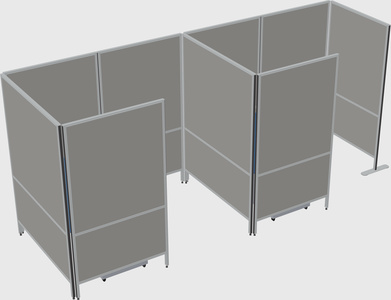 Small private panel system