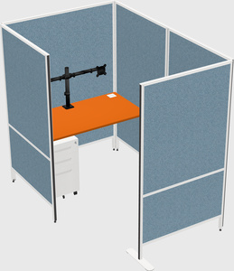 Small private panel system