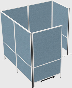 Flexible panel system with privacy