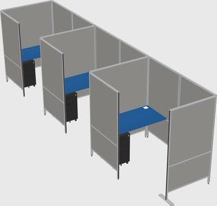 Small private panel system