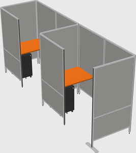 Small private panel system