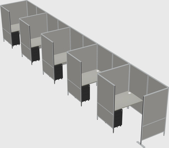 Small private panel system