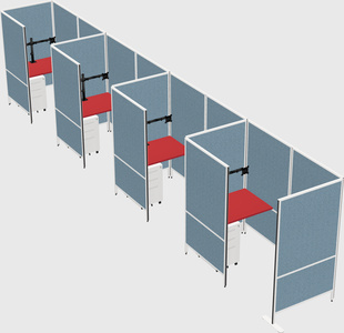 Small private panel system