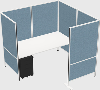Flexible panel system with privacy