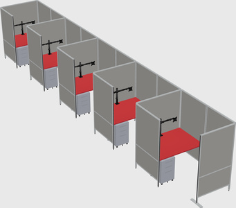 Small private panel system
