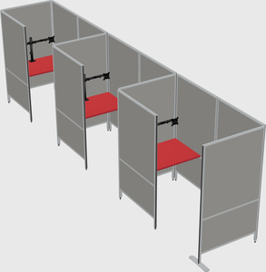 Small private panel system