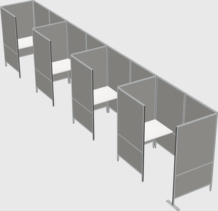 Small private panel system