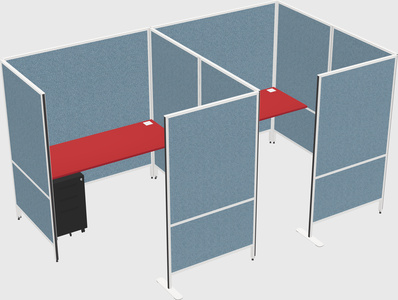Flexible panel system with privacy